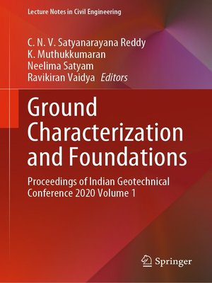 cover image of Ground Characterization and Foundations